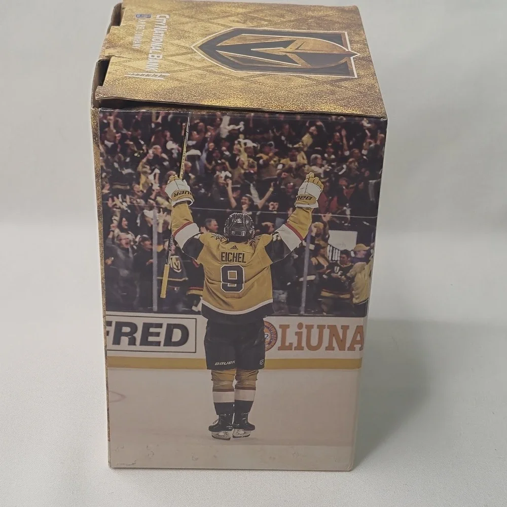 Vegas Golden Knights Jack Eichel #9 Bobblehead NHL Hockey New In Box